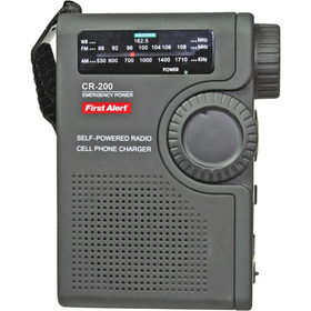 Crank Radio With 3-Way Power