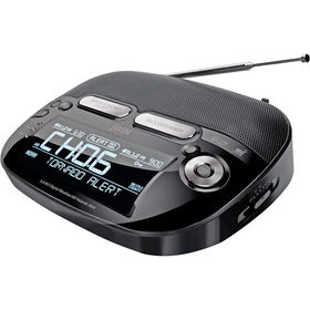 All Hazard S.A.M.E. Weather Band Radio With AM/FM And Dual Alarm Clockhazard 