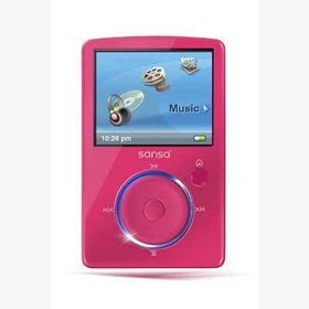 Sansa Fuze 4GB Pink MP3 Player