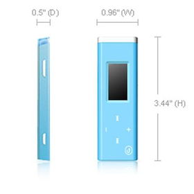 2GB MP3 Player Blue