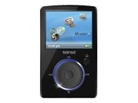 MP3 PLAYER, 4GB, SANSA FUZE, BLACK,player 