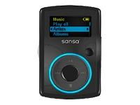 MP3 PLAYER, 2GB, SANSA CLIP, BLACK,