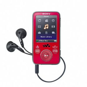 8GB Walkman  Video MP3  - Redwalkman 