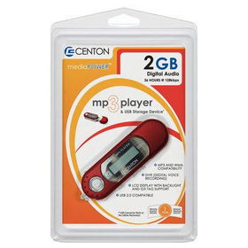 2GB moVex MP3 -Red