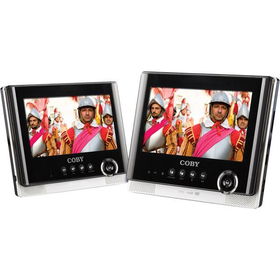 7" Dual Widescreen Tablet Portable DVD Playerdual 