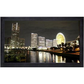 87" X 49" Ez-Frame 16:9 Framed Wall Screen - 100" Diagonal Gray Screen