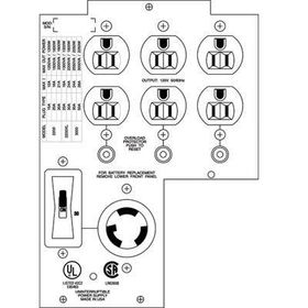 Backplate Kit for 2200/3000VAbackplate 