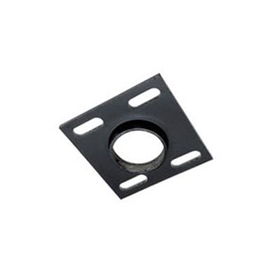 CEILING PLATE 4  X 4  BLACK