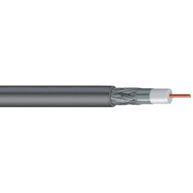 VEXTRA V66B GRAY Dish-Approved Single RG6 Cable, 1,000 ft (Gray)vextra 