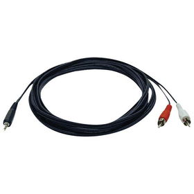 TRIPP LITE P314-012 3.5mm Audio Cable Y-Splitter Adapter (12 ft)adaptr 