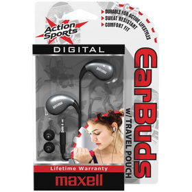 SPORTS EARBUDS W POUCHsports 