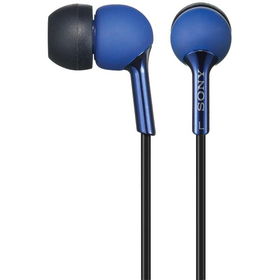 HYBRD SILICON EARBUDS BLU