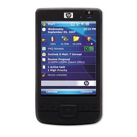 HP FB041AA - iPAQ 211 Enterprise Handheld PDA, 624 MHz, 4 inch TFT, 128 MB SDRAM, Blackipaq 