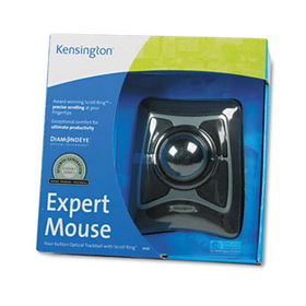 Trackball Expert Mouse, ScrollRing, Black/Silverkensington 
