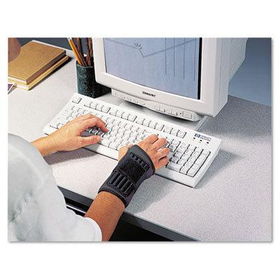 Safco 47111 - Remedease Wrist Wrap, Black, Size Small (5 1/2 to 6 1/2 Wrist)