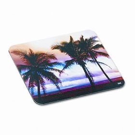 Scenic Foam Mouse Pad, Nonskid Back, 9 x 8, Sunrise Design