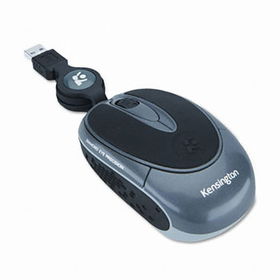 Kensington 72266 - Optical Ci25m Mouse, Three-Button, Black