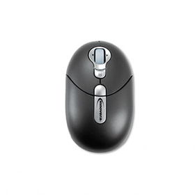 Innovera 61020 - 4 Button Wireless Optical Mouse w/Storable USB Recvr, 2.4GHz, Graphite