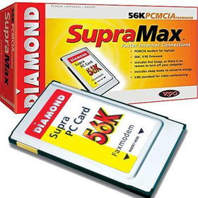 SupraMax PCMCIA modem V.90 56Ksupramax 