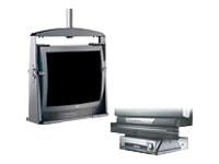 TV MOUNT, CEILING/YOKE WITH TRAY AND