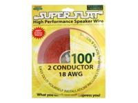 CABLES,SUPERFLAT 100FT 18AWG SPEAKERcables 