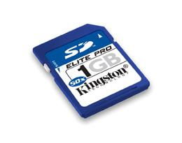 Secure Digital 1 GB Elite Pro