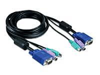 NETWORK, 10FT KVM CABLE MALE TO MALE