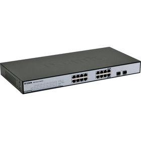 D-Link DGS-1216T Web Smart 16-Port 10/100/1000 + 2-Combo SFP Rackmount Switchlink 