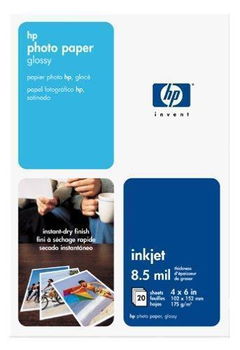 HP Glossy 4in x 6in Photo Paper (20 Sheets)glossy 