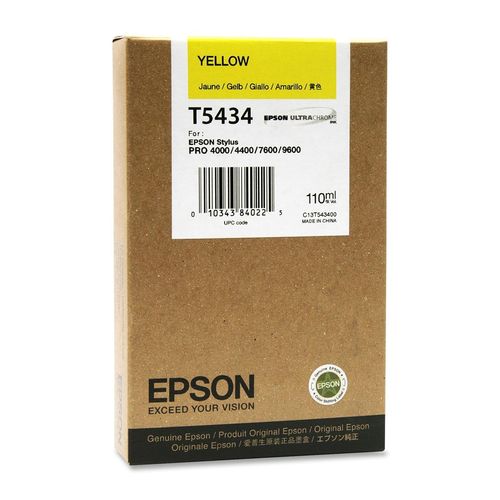 INK, YELLOW ULTRACHROME FOR THE 7600ink 