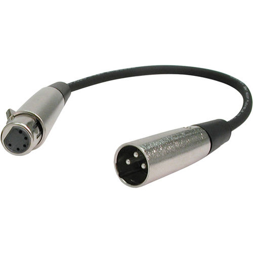DMX Adapter Cable - 5-Pin XLR Female To 3-Pin XLR Male