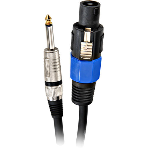 15' Speakon Speaker Connector To 1/4" Speaker Cablespeakon 