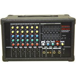 6-Channel 300-Watt Stereo Powered Mixerchannel 