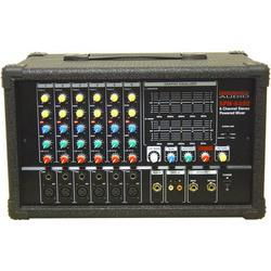 6-Channel 300-Watt Stereo Powered Mixerchannel 