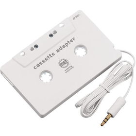 White Cassette Adapterwhite 
