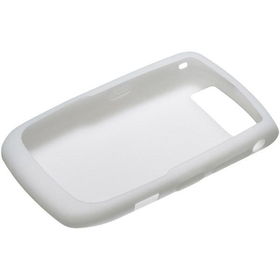 White BlackBerry Rubber Skin Case For Curve 8900white 