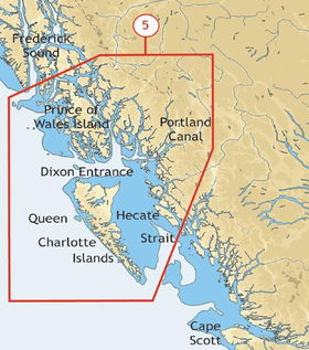 C-MAP NA-C705 BANKS ISLAND BCmap 