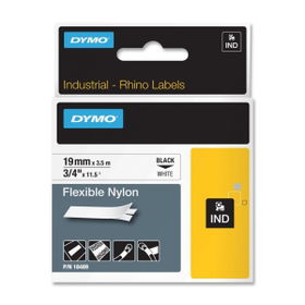 LABEL, DYMO RHINO, WHITE 3/4""x11.5label 