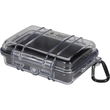 Black 1020 Micro Case with Clear Lid and Carabineer