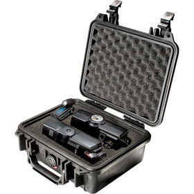 1200 Small Hard Case with Foam-Blacksmall 