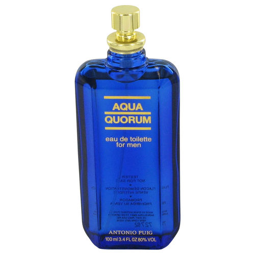 AQUA QUORUM by Antonio Puig - Eau De Toilette Spray (Tester) 3.4 ozaqua 