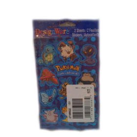 2 Sheets - Pokemon Stickers Case Pack 60sheets 