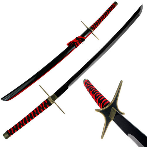 Premium Decorative Black and Red Samurai Swordpremium 