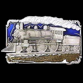 Belt Buckle - Steam Enginepewter 