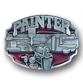 Pewter Belt Buckle - Painter 3Dpewter 