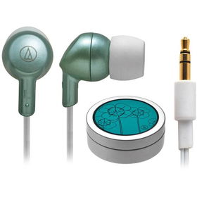 Green In-Ear Headphones