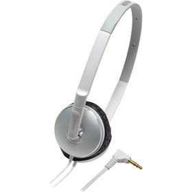 White Portable Headphones