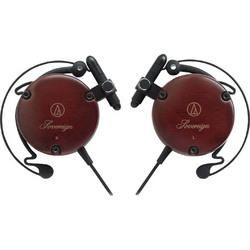 Lightweight Cherry Wood Clip-On Headphoneslightweight 