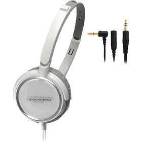 White Portable Stereo Headphoneswhite 