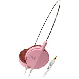 Pink Portable Headphones
